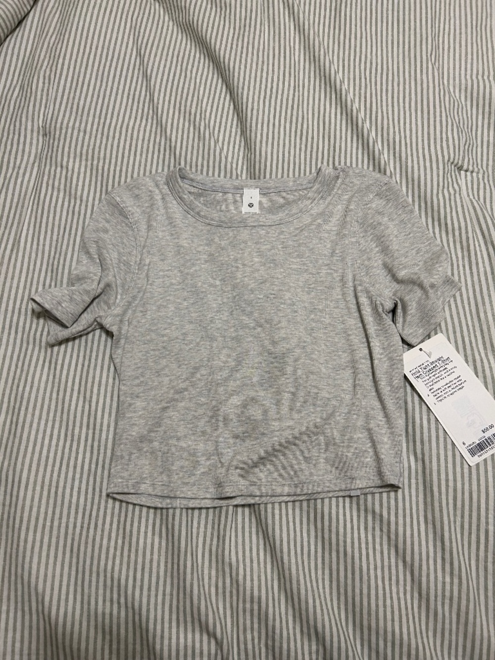 hold tight cropped t shirt